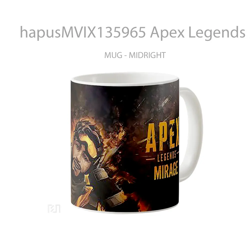 Mug Apex Legends Mirage Cangkir Gamer - All-side / Desain