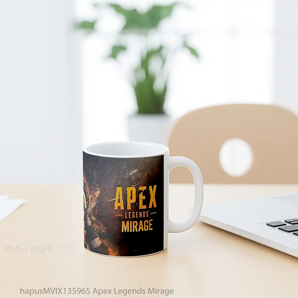 Mug Apex Legends Mirage Cangkir Gamer - All-side / Desain