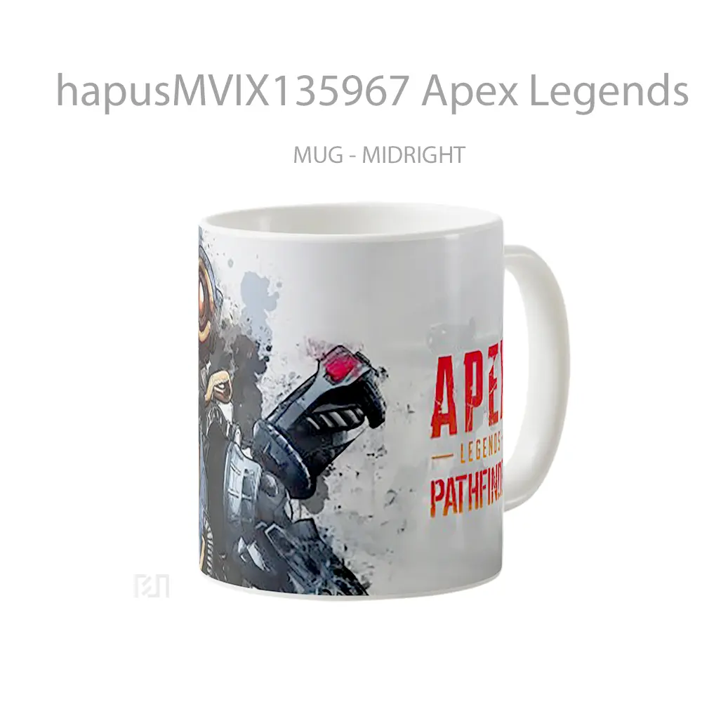 Mug Apex Legends Pathfinder Cangkir Gamer - All-side / Desain