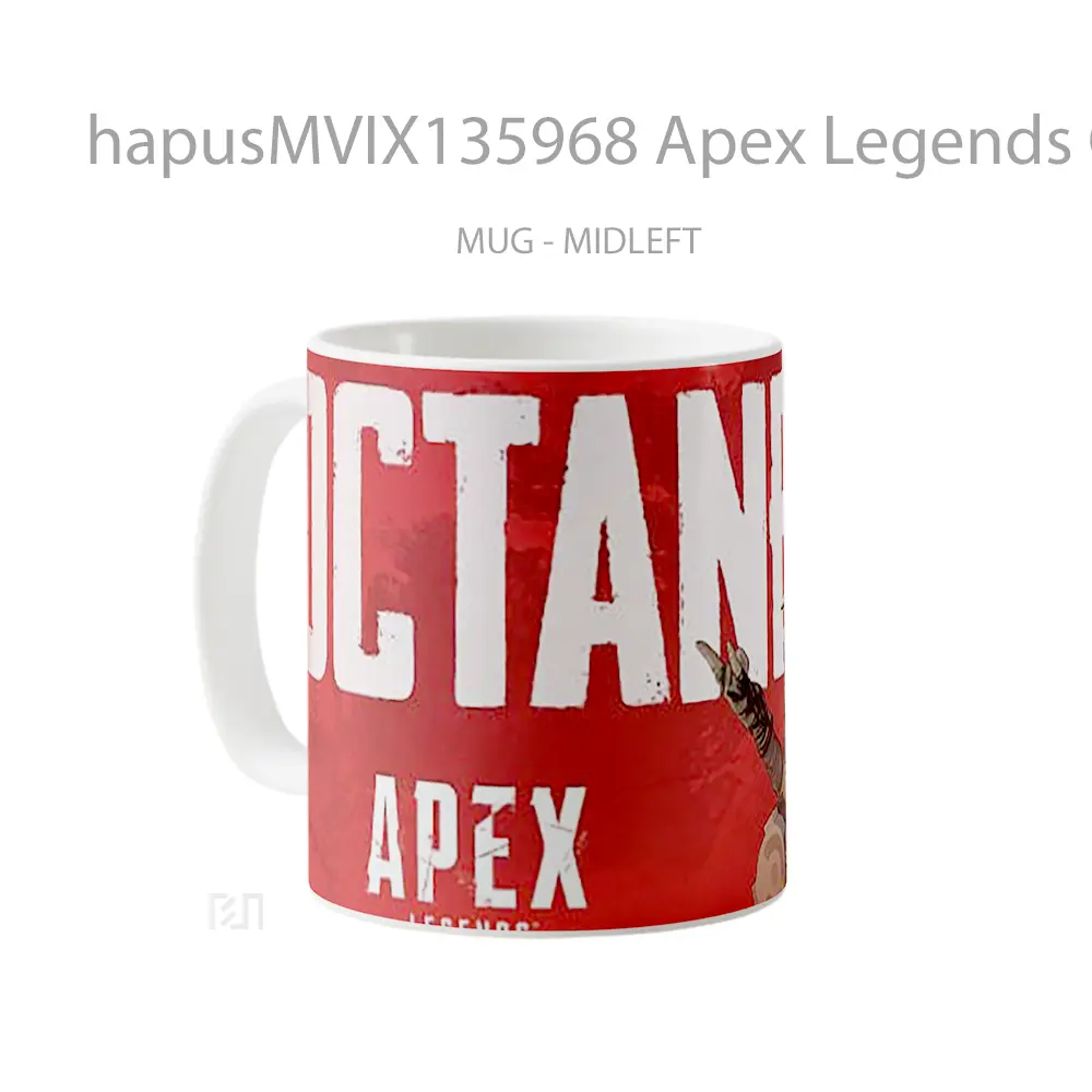 Mug Apex Legends Octane V1 Cangkir Gamer - All-side / Desain