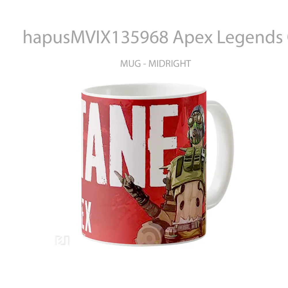 Mug Apex Legends Octane V1 Cangkir Gamer - All-side / Desain