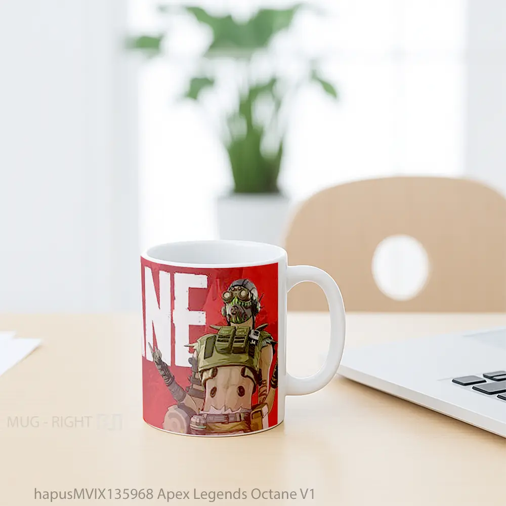 Mug Apex Legends Octane V1 Cangkir Gamer - All-side / Desain