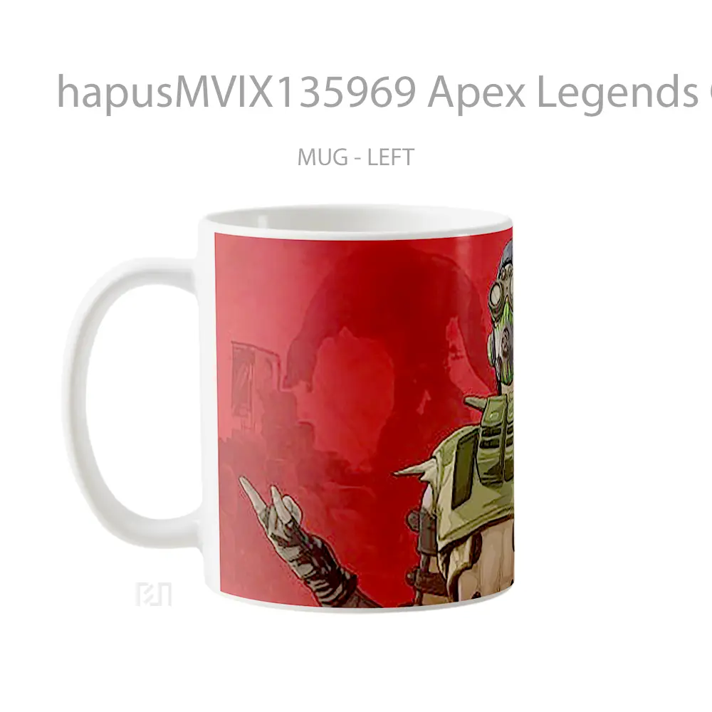 Mug Apex Legends Octane V2 Cangkir Gamer - All-side / Desain