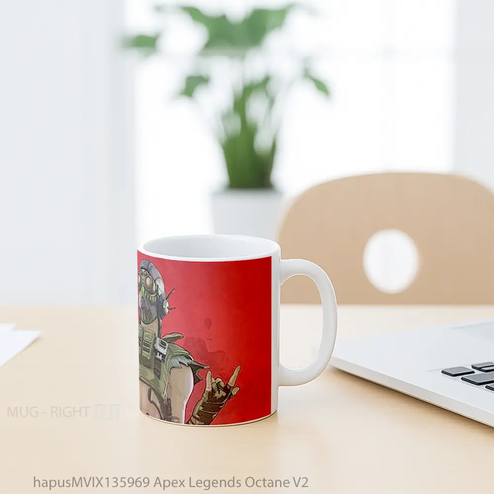 Mug Apex Legends Octane V2 Cangkir Gamer - All-side / Desain
