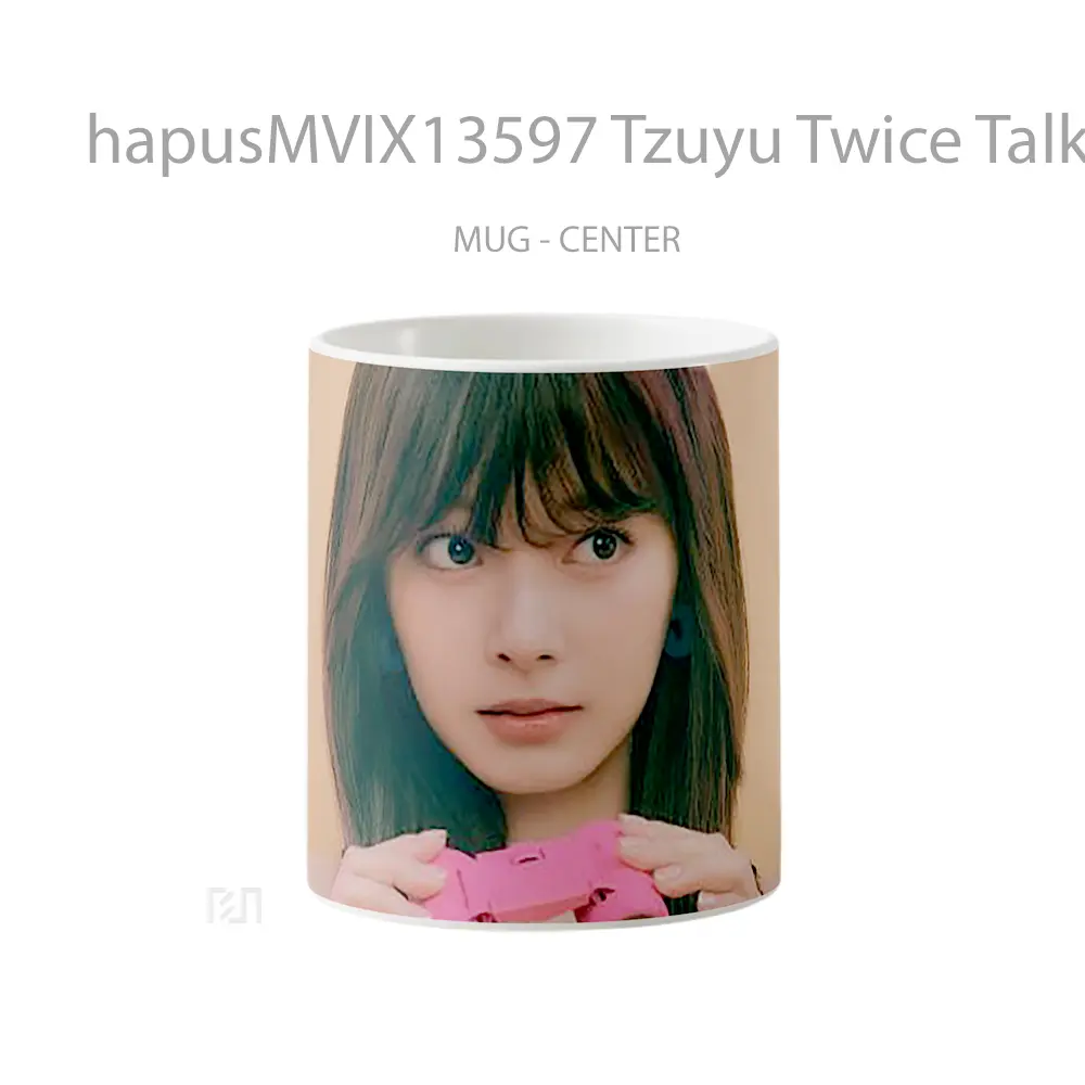 Mug Tzuyu Twice Talk That Talk V1 Gelas Keramik Unik
