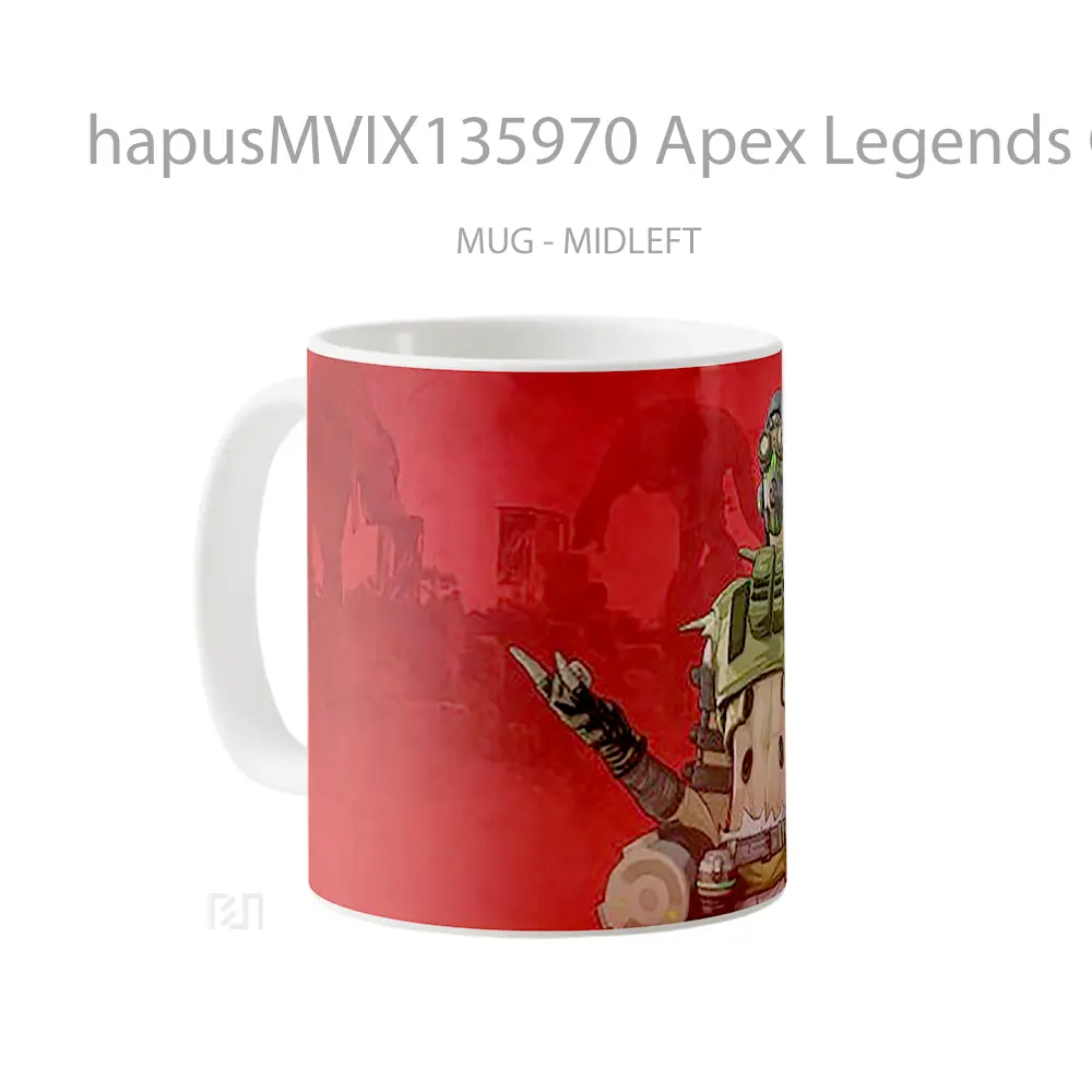 Mug Apex Legends Octane V3 Cangkir Gamer - All-side / Desain