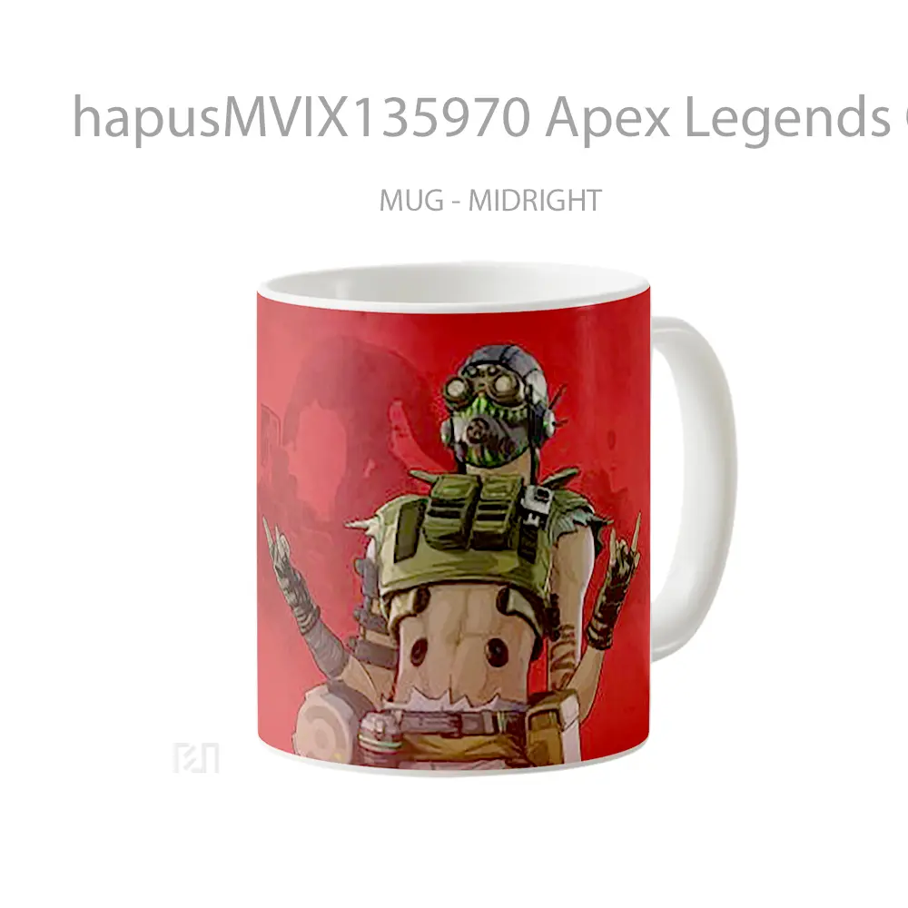 Mug Apex Legends Octane V3 Cangkir Gamer - All-side / Desain