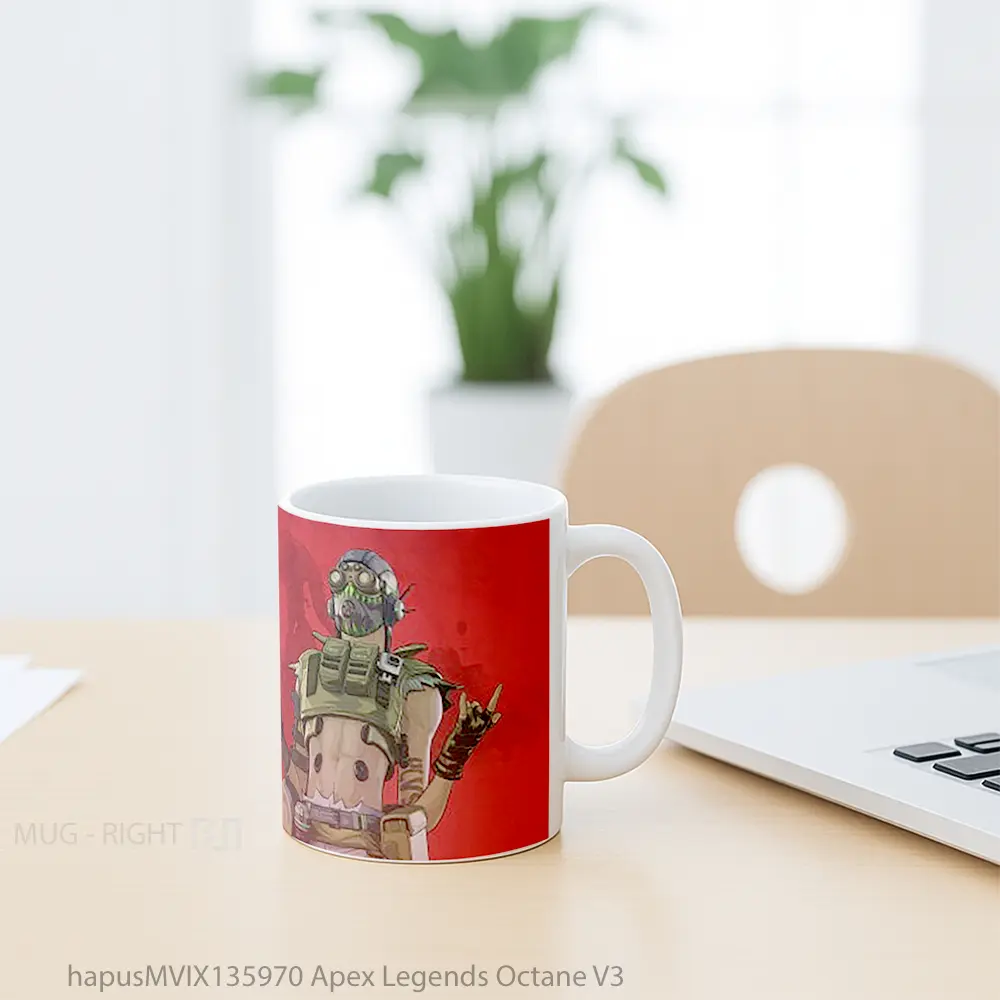Mug Apex Legends Octane V3 Cangkir Gamer - All-side / Desain