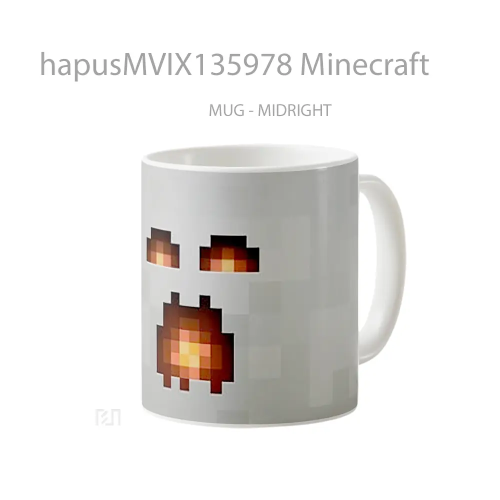 Mug Minecraft Cangkir Gamer - All-side / Desain