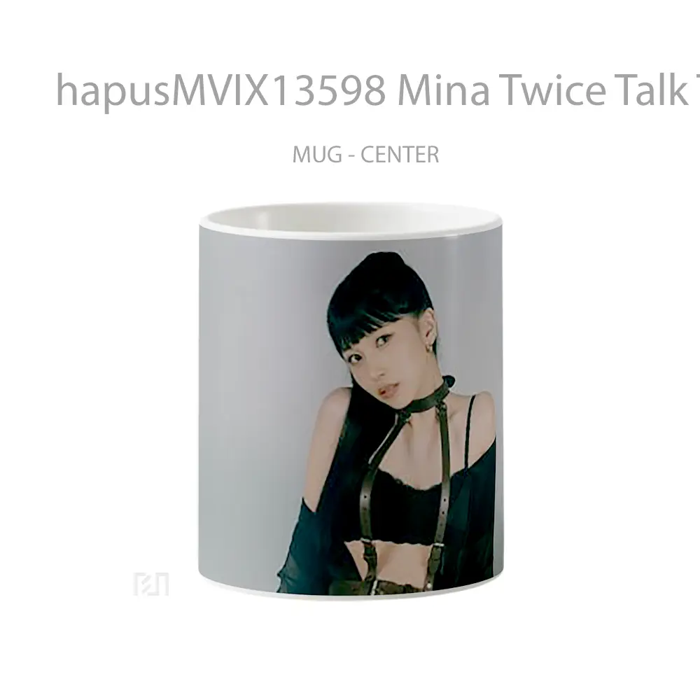 Mug Mina Twice Talk That Talk V2 Gelas Keramik Unik