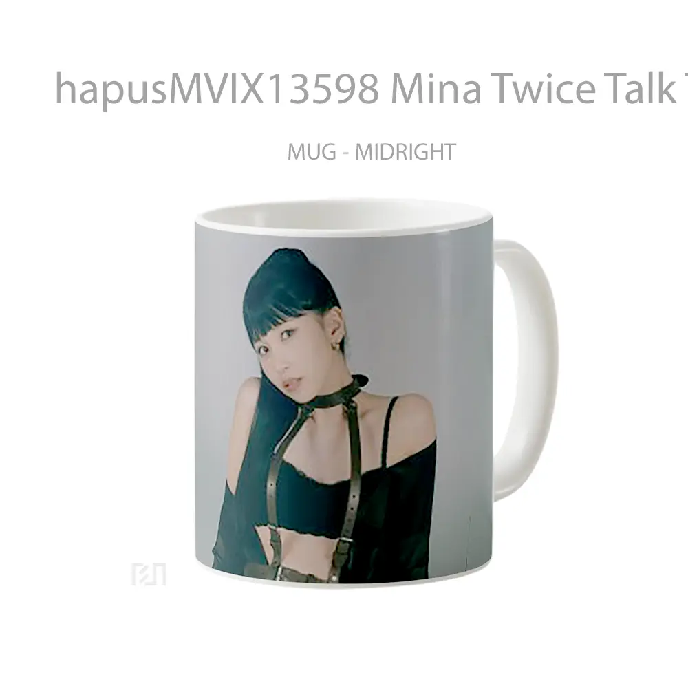 Mug Mina Twice Talk That Talk V2 Gelas Keramik Unik - All-side / Desain