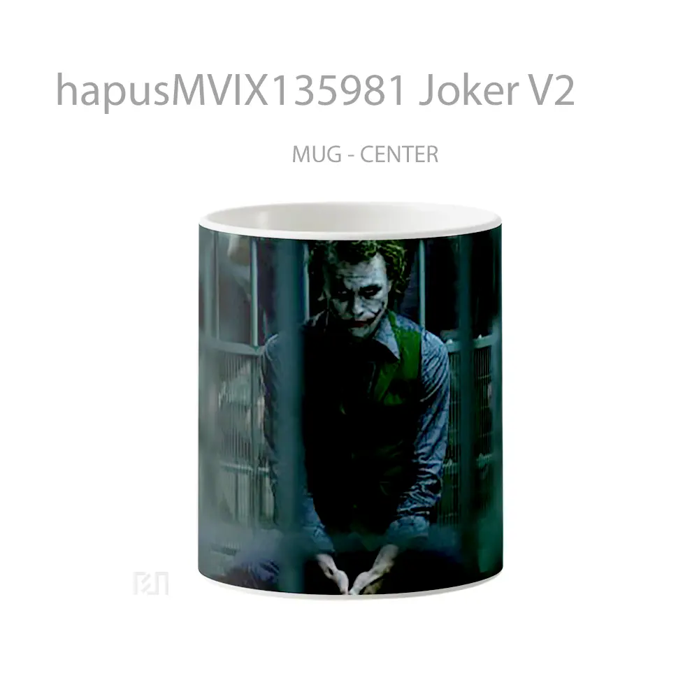Mug Joker V2 Gelas Superhero