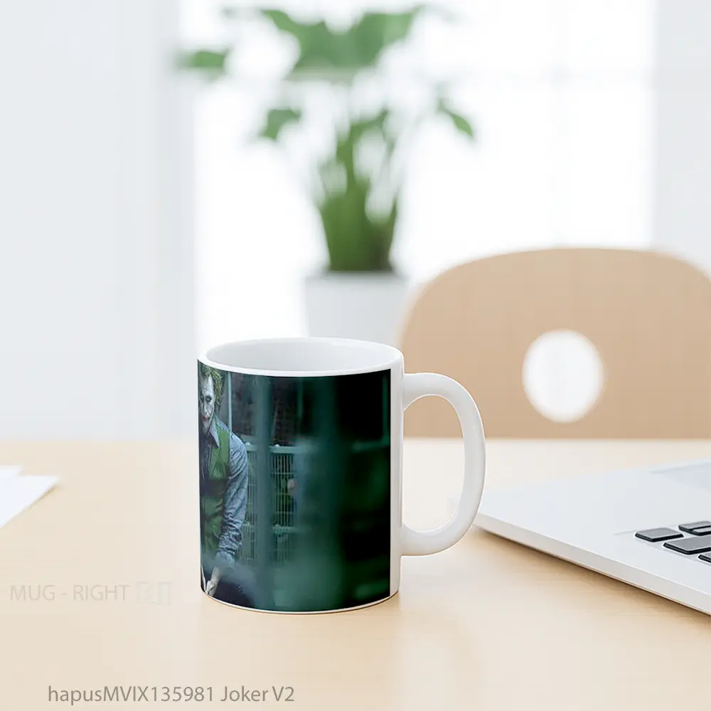 Mug Joker V2 Gelas Superhero - All-side / Desain