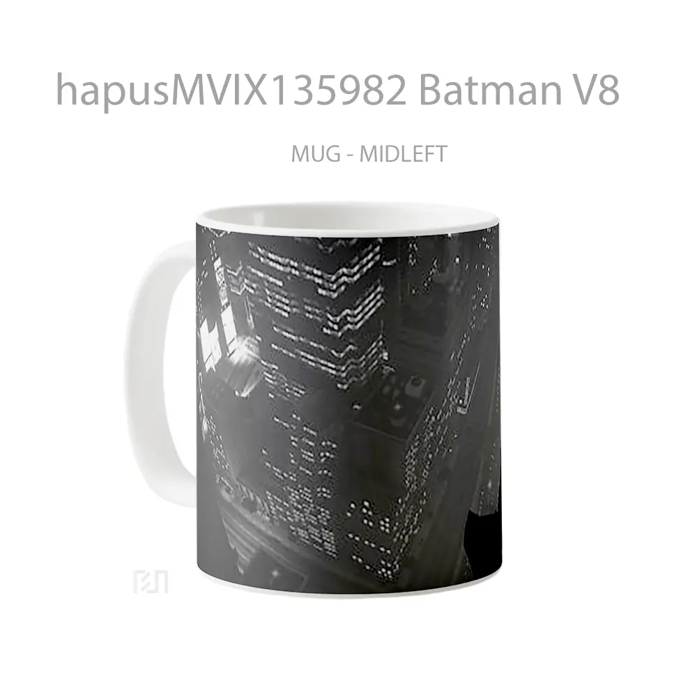 Mug Batman V8 Gelas Superhero - All-side / Desain