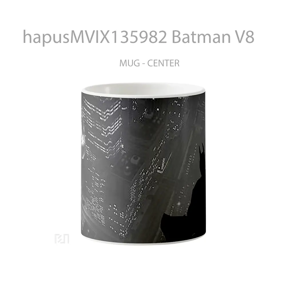 Mug Batman V8 Gelas Superhero