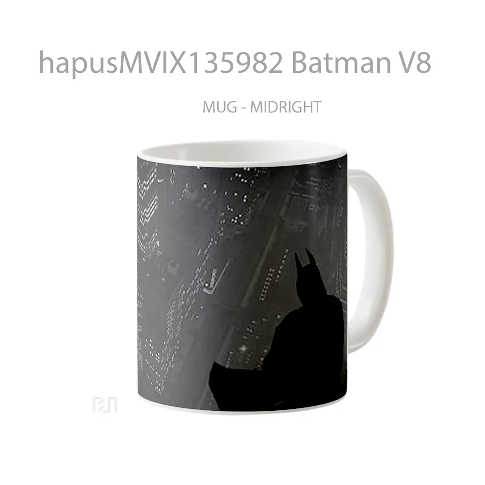 Mug Batman V8 Gelas Superhero - All-side / Desain