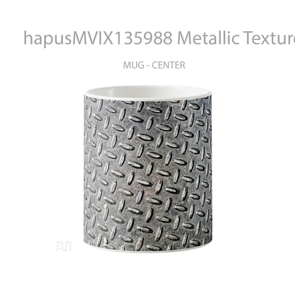 Mug Metallic Texture V3 Gelas Keramik Unik