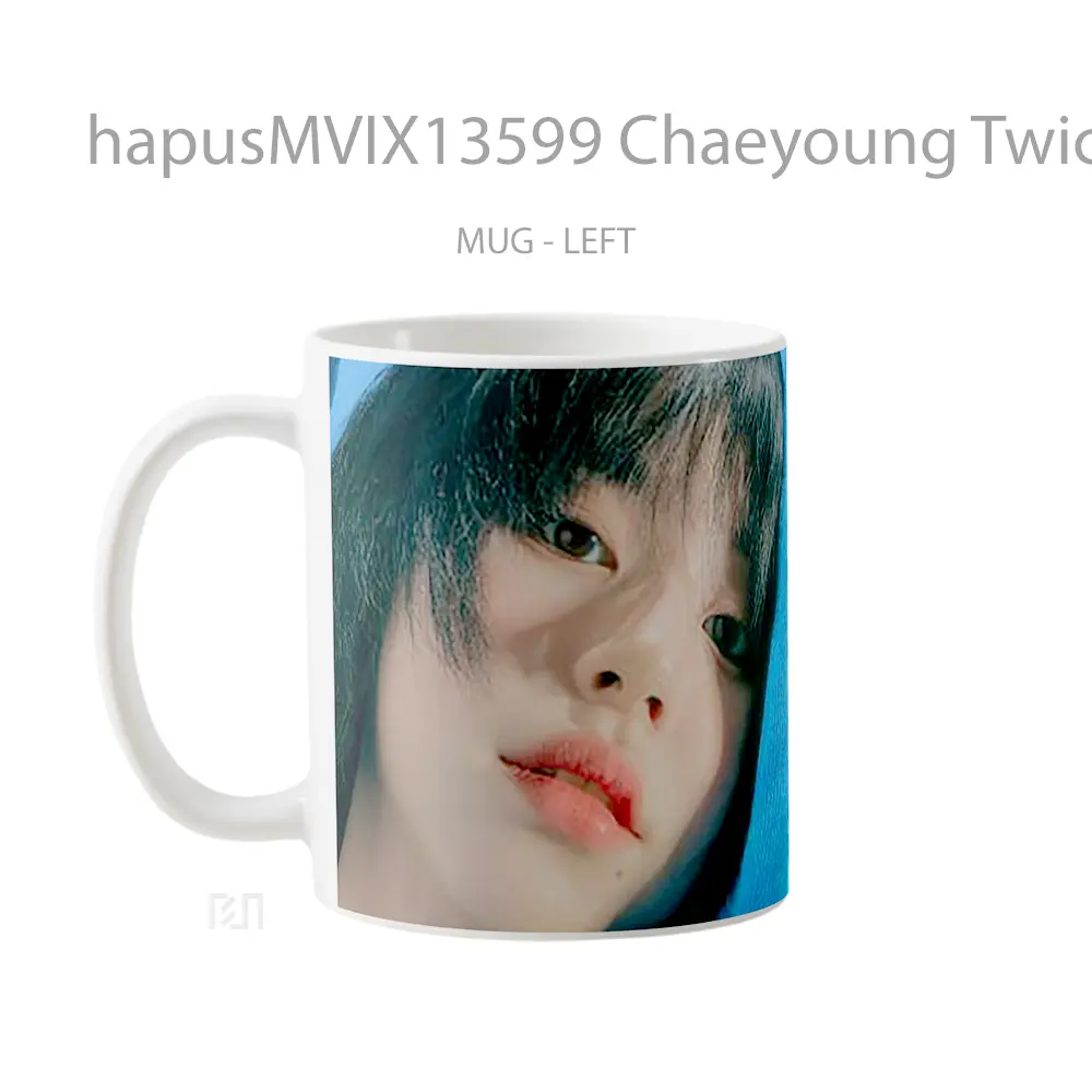 Mug Chaeyoung Twice Talk That Talk Gelas Keramik Unik - All-side / Desain