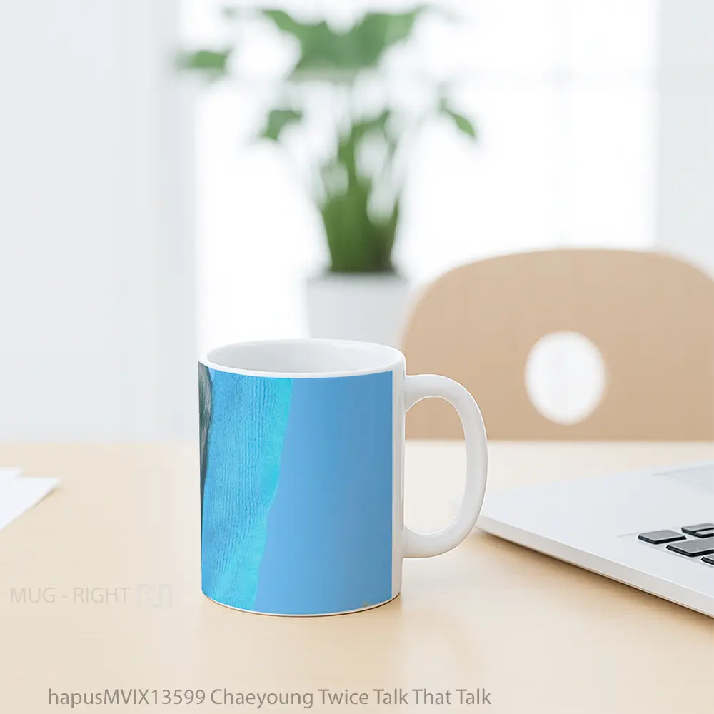 Mug Chaeyoung Twice Talk That Talk Gelas Keramik Unik - All-side / Desain