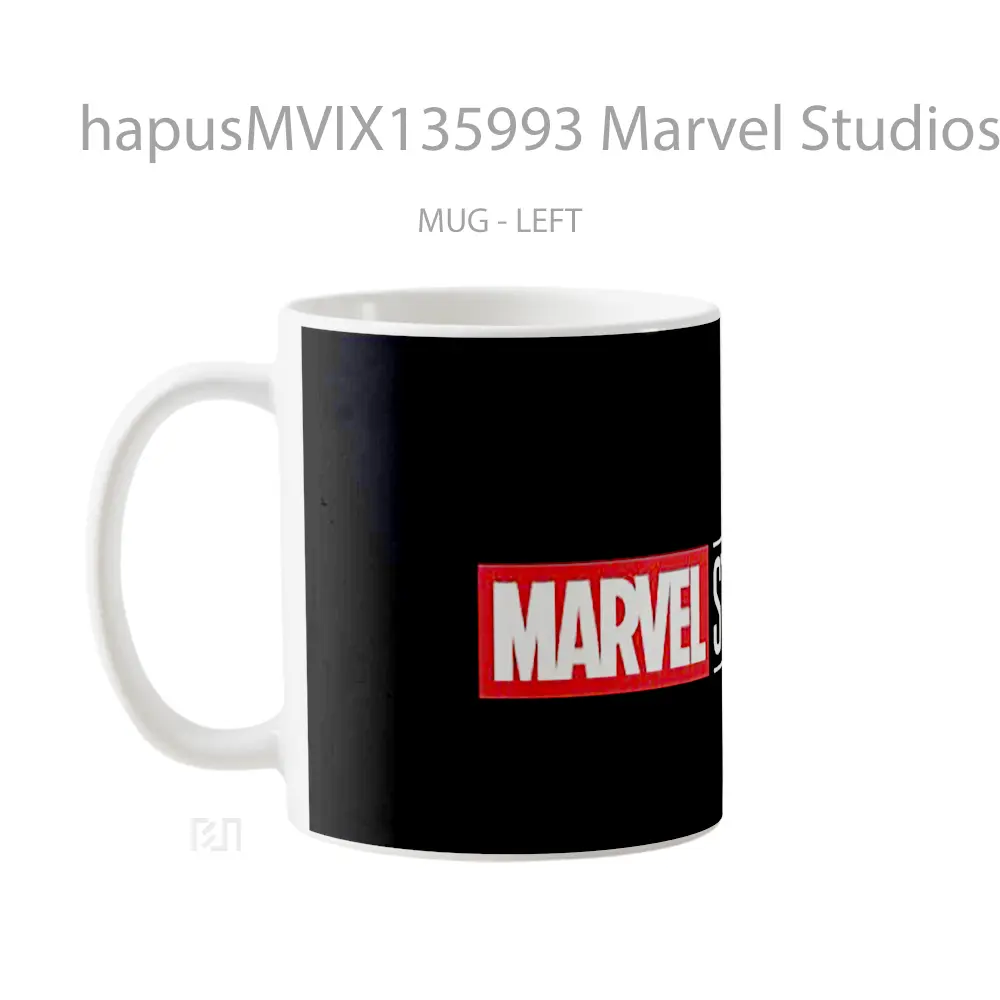 Mug Marvel Studios New Logo Gelas Superhero - All-side / Desain