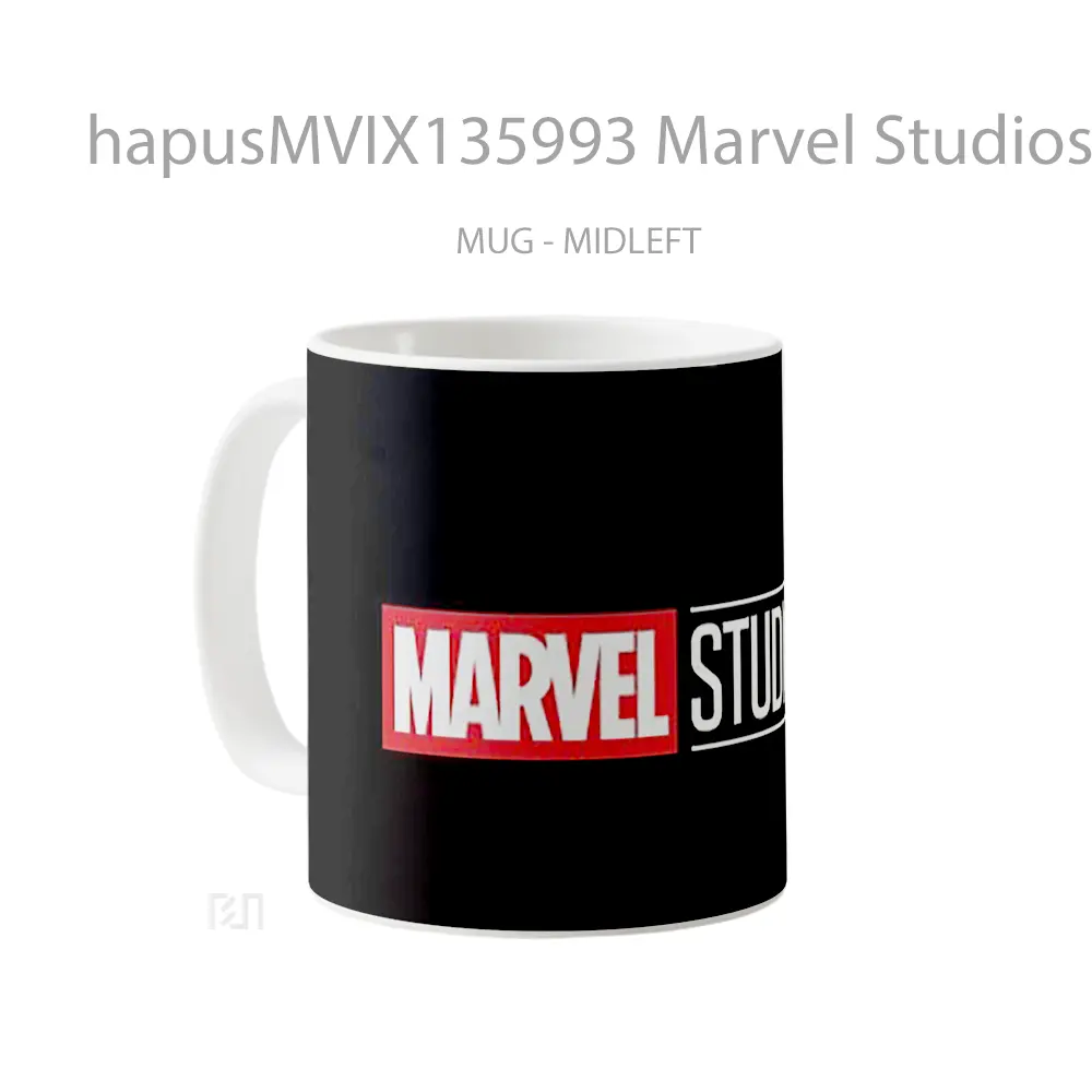 Mug Marvel Studios New Logo Gelas Superhero - All-side / Desain