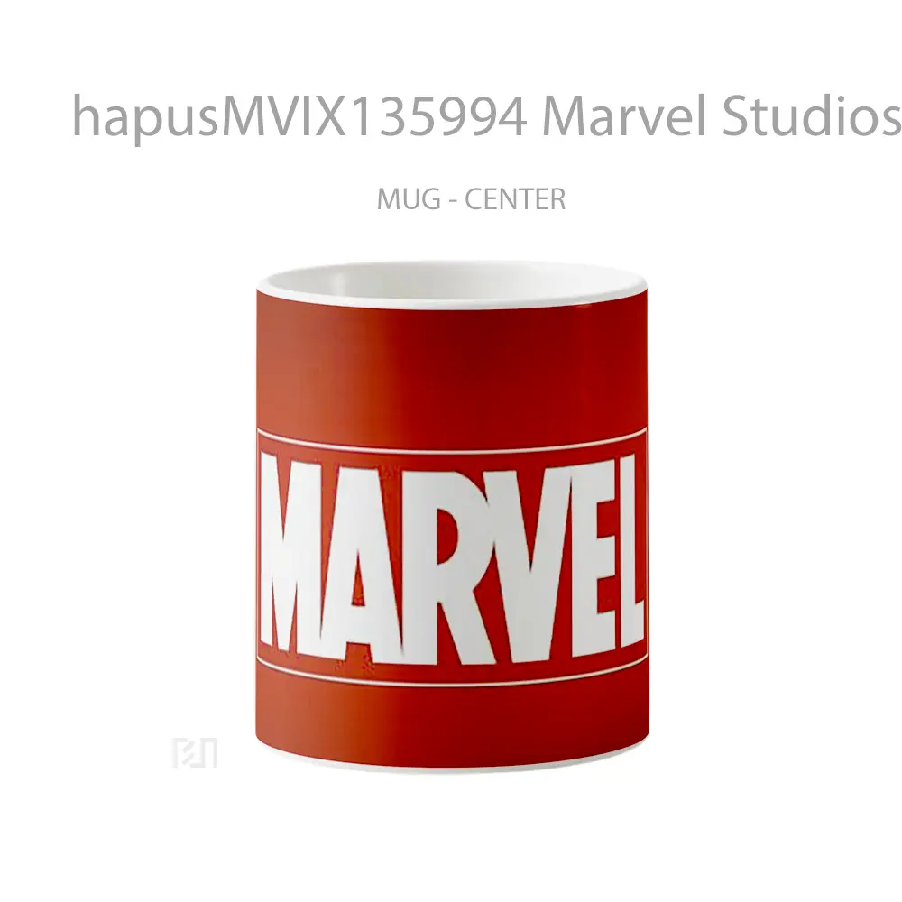 Mug Marvel Studios Logo Gelas Superhero