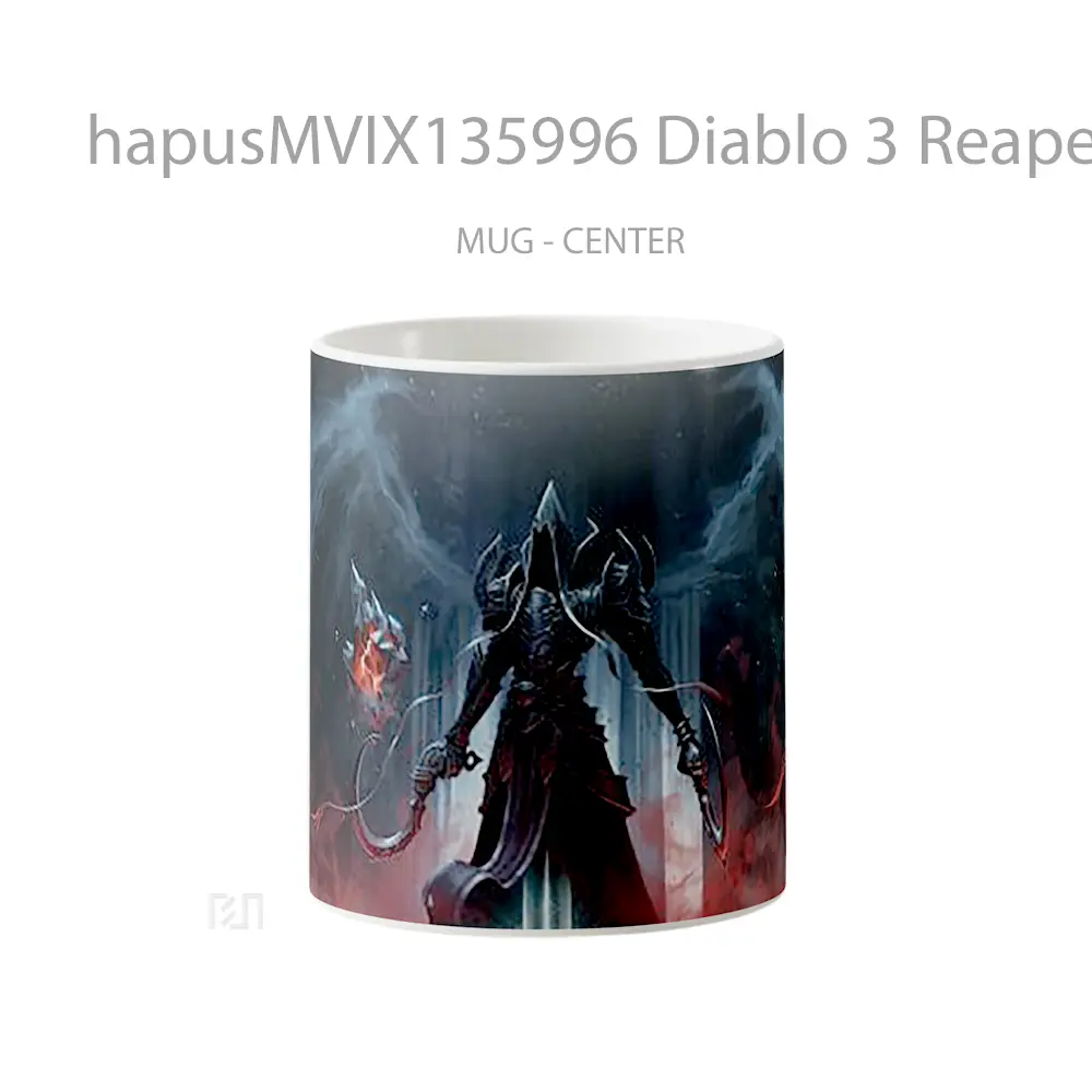 Mug Diablo 3 Reaper Of Souls Gelas Keramik Unik