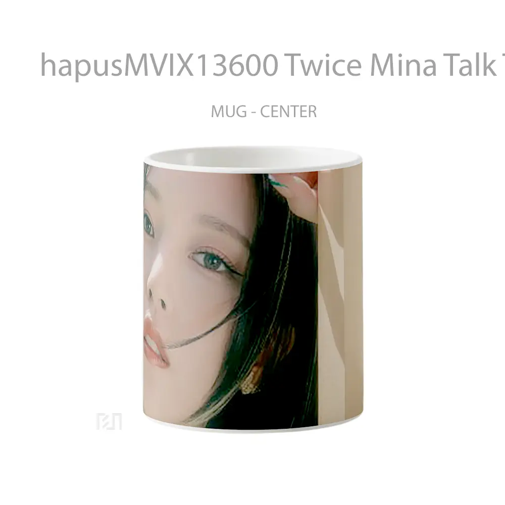 Mug Twice Mina Talk That Talk Gelas Keramik Unik