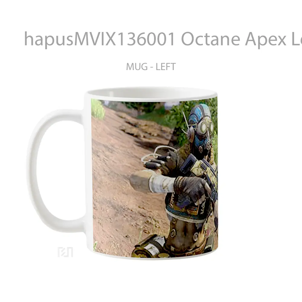 Mug Octane Apex Legends Cangkir Gamer - All-side / Desain