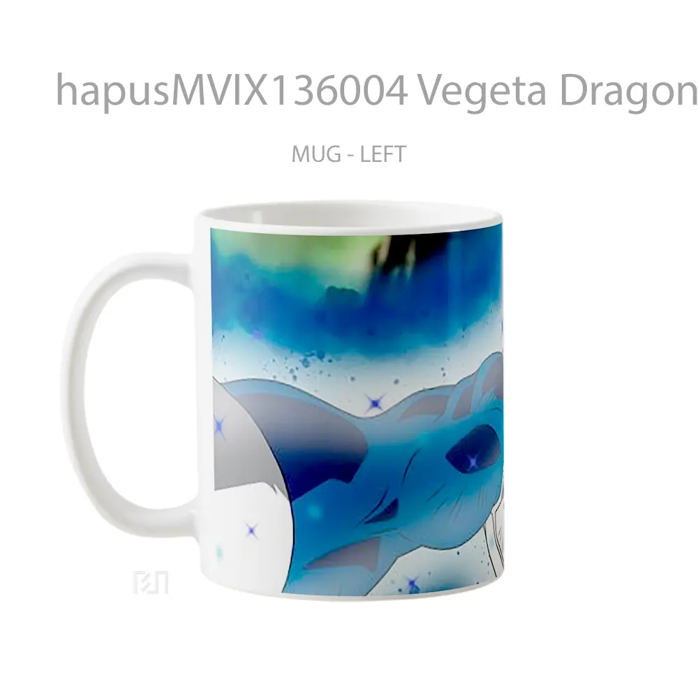 Mug Vegeta Dragon Ball Super Cangkir Anime - All-side / Desain