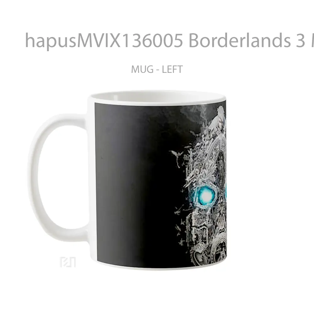 Mug Borderlands 3 Mask Of Mayhem Gelas Keramik Unik - All-side / Desain