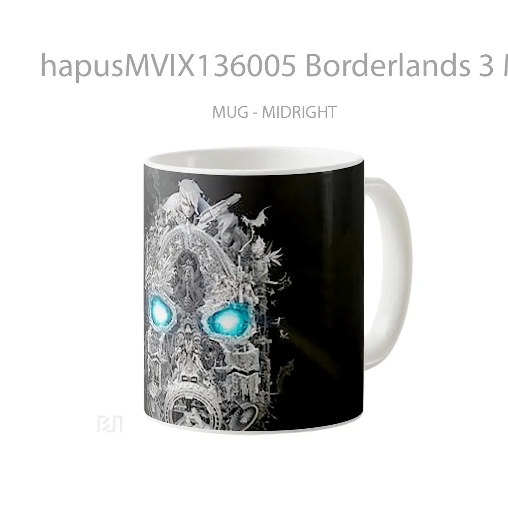 Mug Borderlands 3 Mask Of Mayhem Gelas Keramik Unik - All-side / Desain