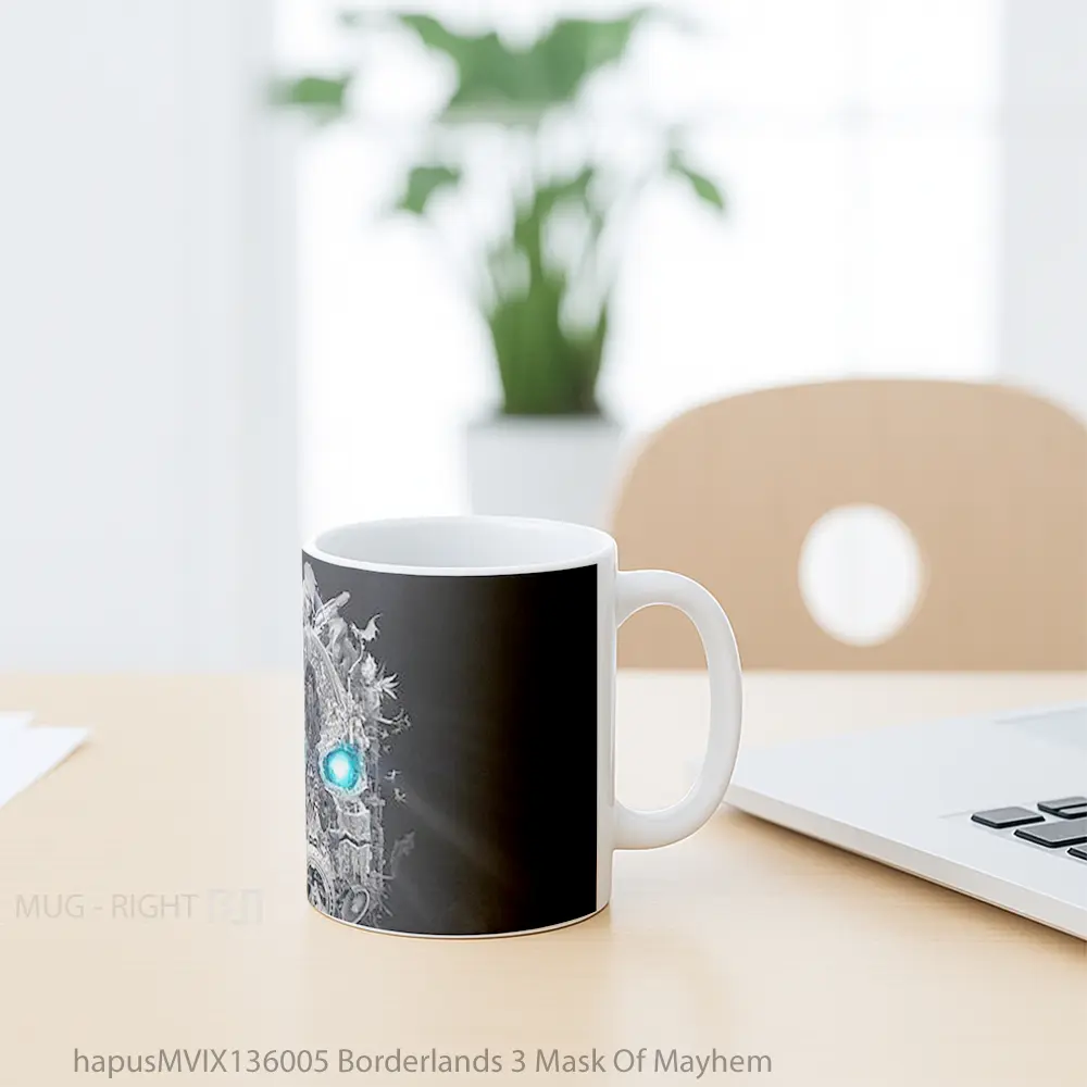 Mug Borderlands 3 Mask Of Mayhem Gelas Keramik Unik - All-side / Desain