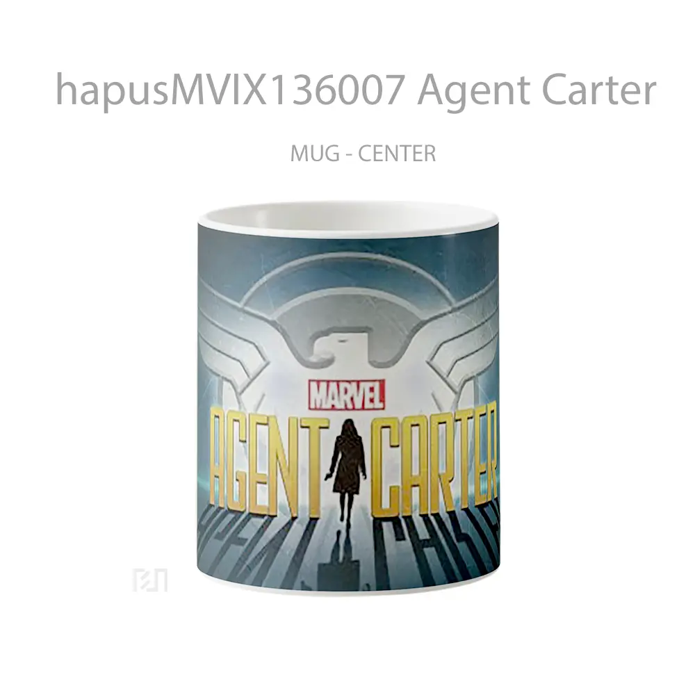 Mug Agent Carter Gelas Keramik Unik