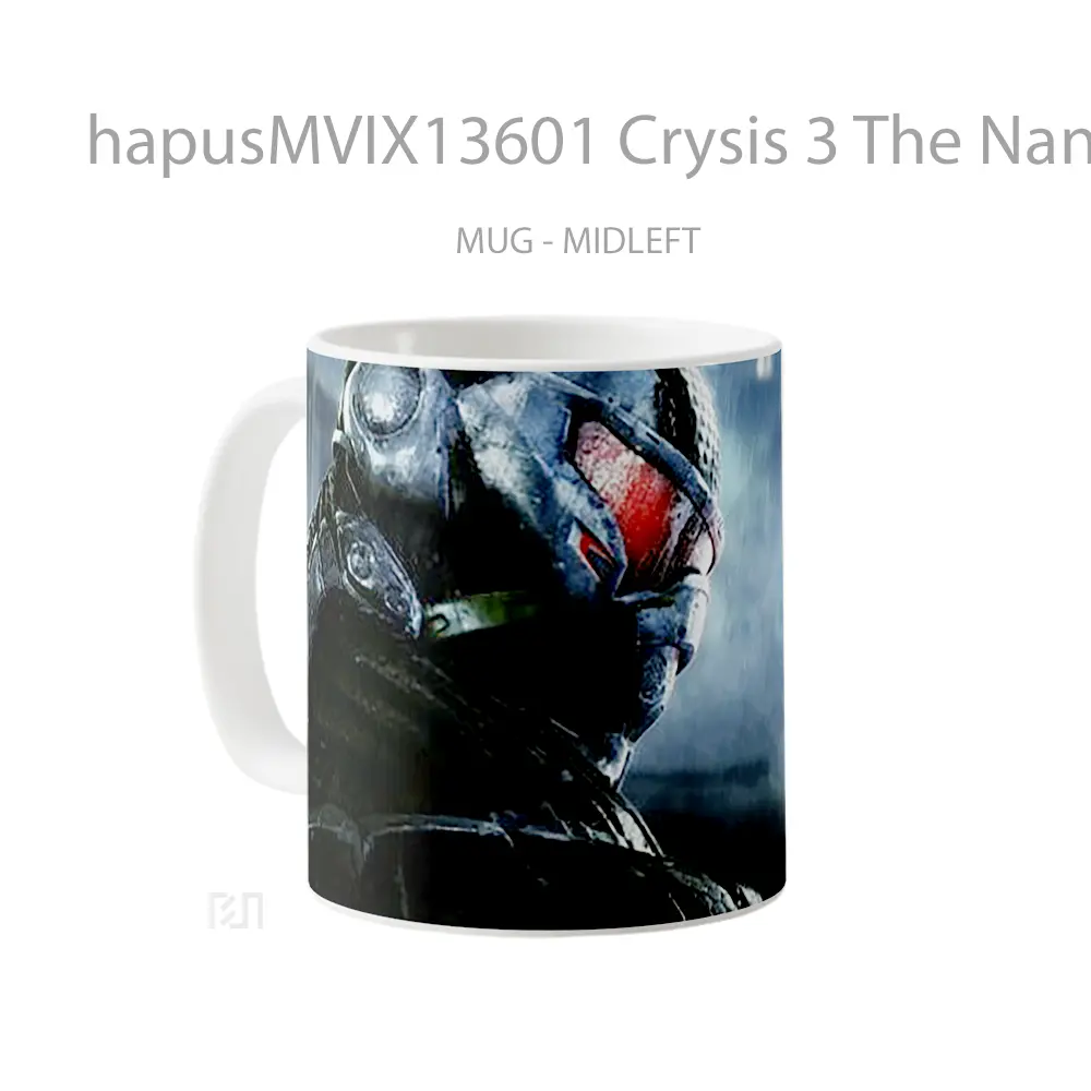 Mug Crysis 3 The Nanosuit Gelas Keramik Unik - All-side / Desain