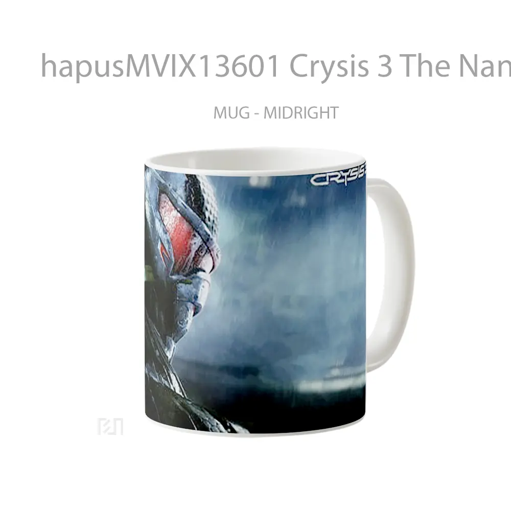 Mug Crysis 3 The Nanosuit Gelas Keramik Unik - All-side / Desain