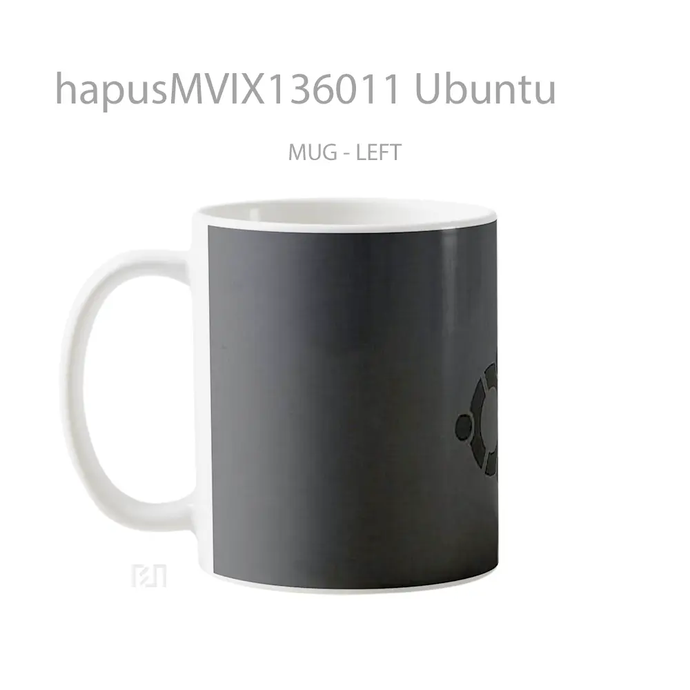 Mug Ubuntu Gelas Keramik Unik - All-side / Desain