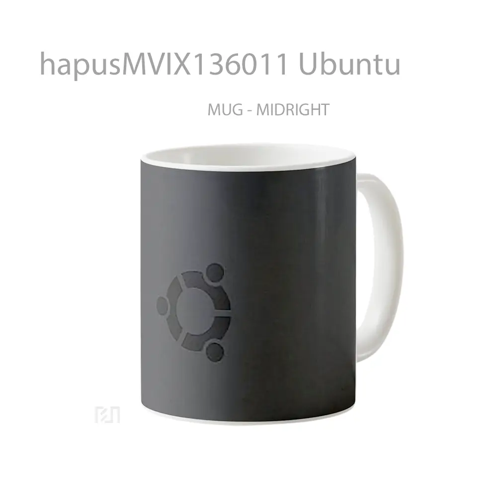 Mug Ubuntu Gelas Keramik Unik - All-side / Desain