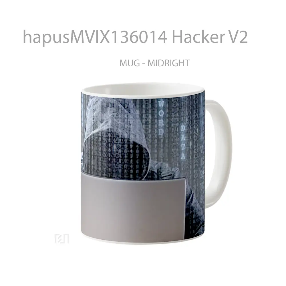 Mug Hacker V2 Gelas Keramik Unik - All-side / Desain