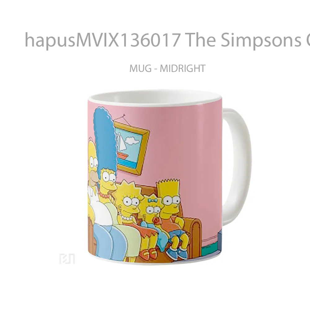 Mug The Simpsons Original Gelas Keramik Unik - All-side / Desain