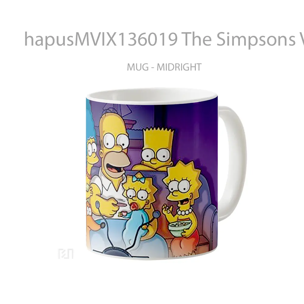 Mug The Simpsons V1 Gelas Keramik Unik - All-side / Desain