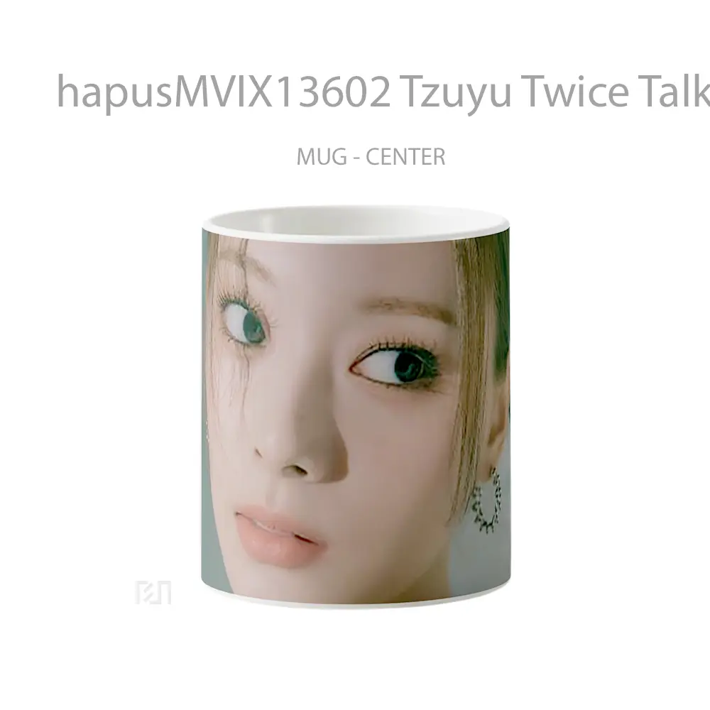 Mug Tzuyu Twice Talk That Talk V2 Gelas Keramik Unik
