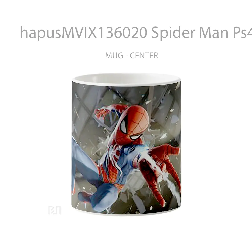 Mug Spider Man Ps4 V1 Gelas Superhero
