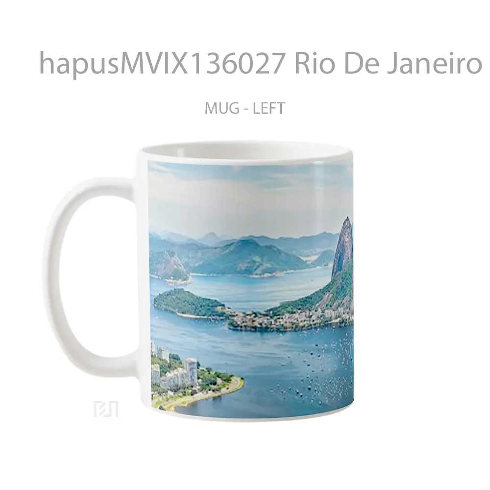 Mug Rio De Janeiro Brasil Gelas Keramik Unik - All-side / Desain