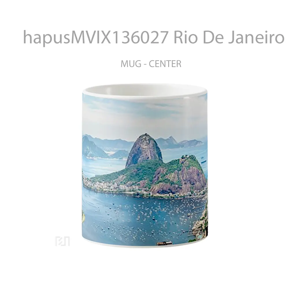 Mug Rio De Janeiro Brasil Gelas Keramik Unik