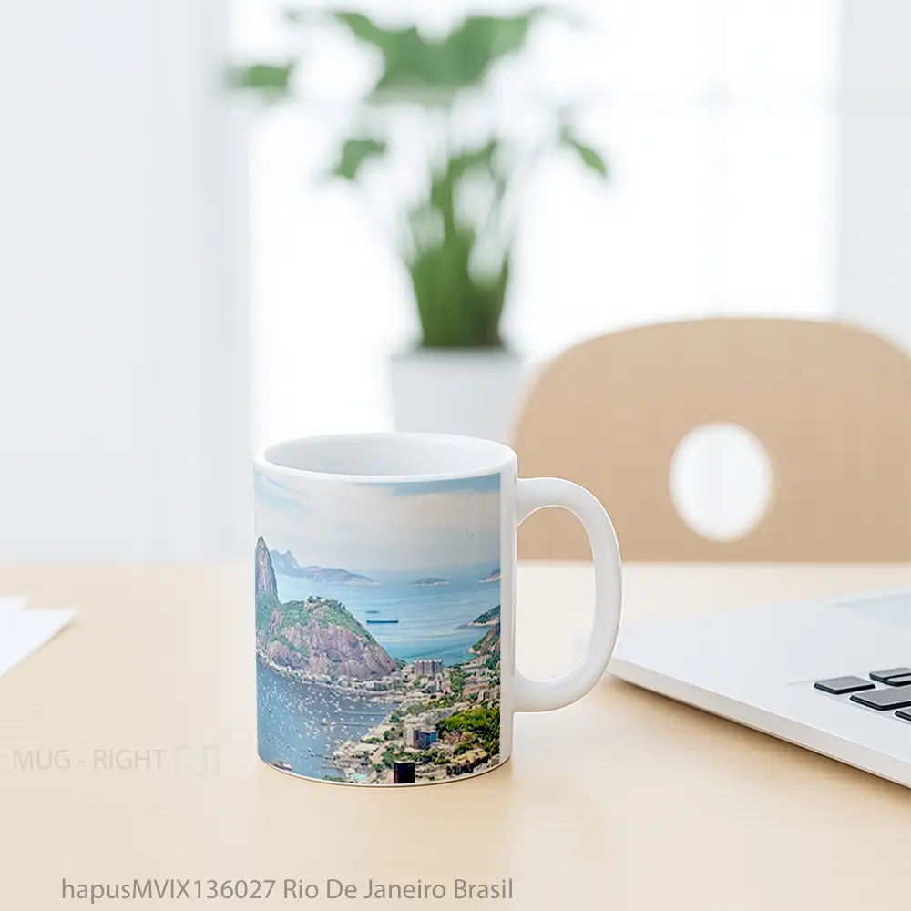 Mug Rio De Janeiro Brasil Gelas Keramik Unik - All-side / Desain