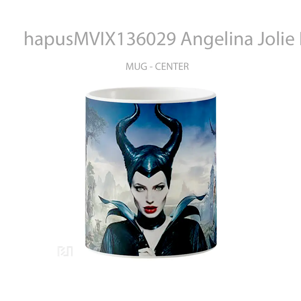 Mug Angelina Jolie In Malefica Gelas Selebriti
