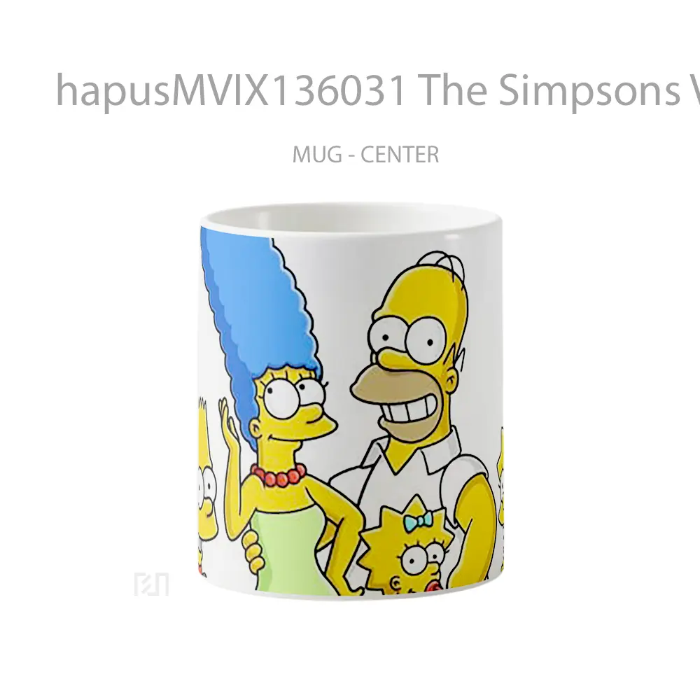 Mug The Simpsons V2 Gelas Keramik Unik