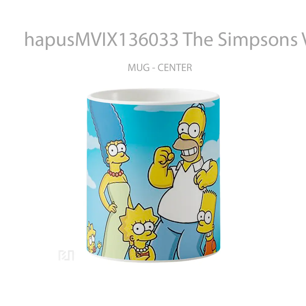 Mug The Simpsons V4 Gelas Keramik Unik