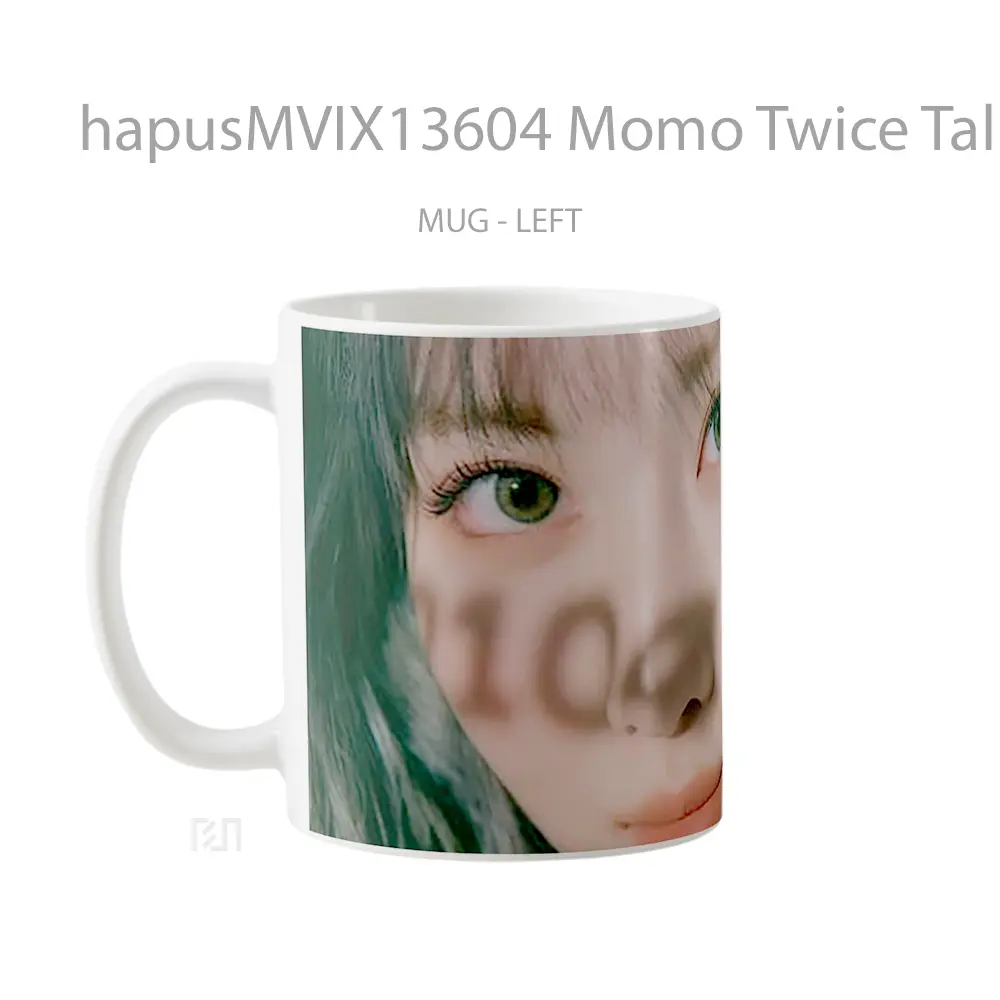 Mug Momo Twice Talk That Talk V1 Gelas Keramik Unik - All-side / Desain